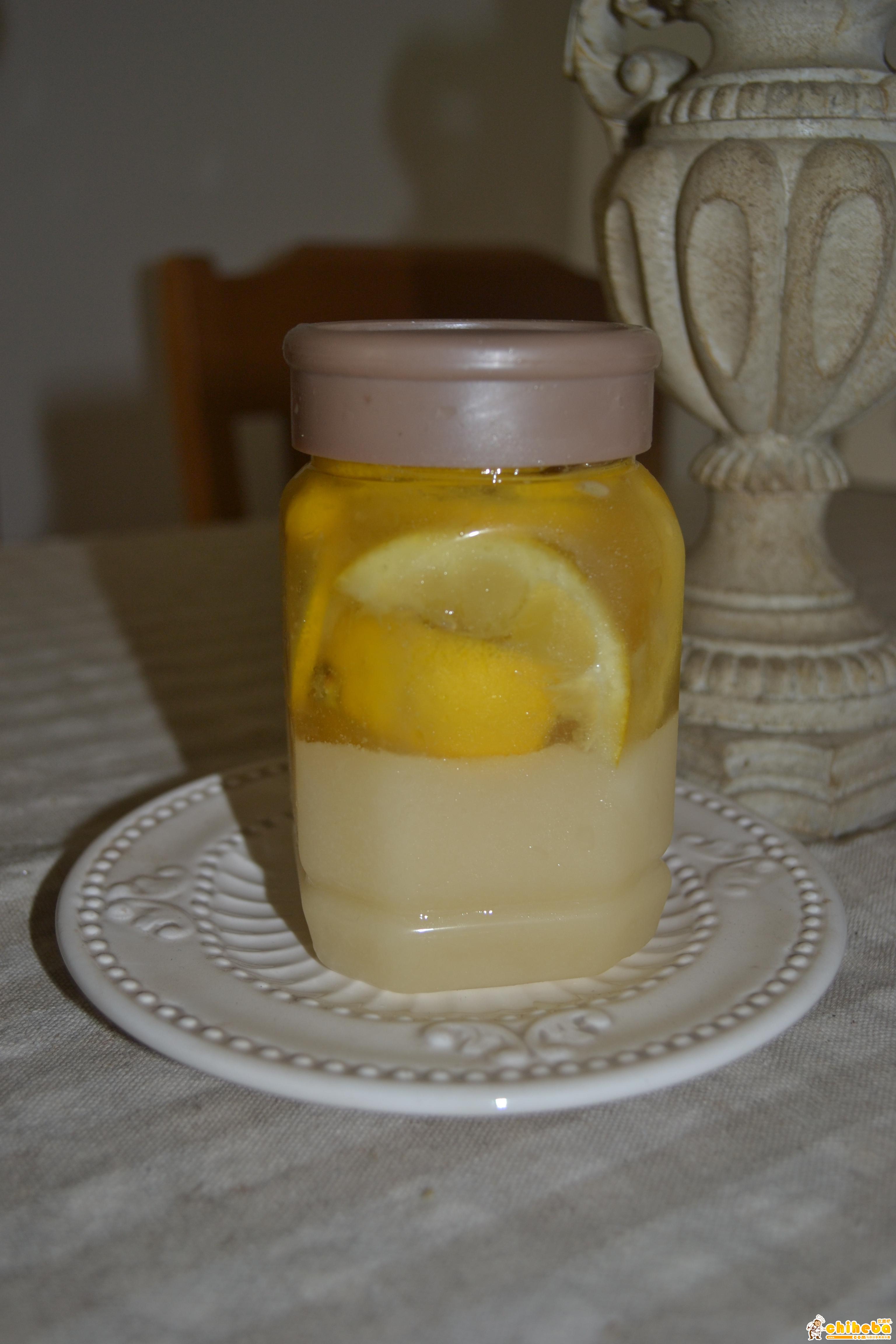 夏末小清新之二柠檬蜂蜜茶的做法 步骤2